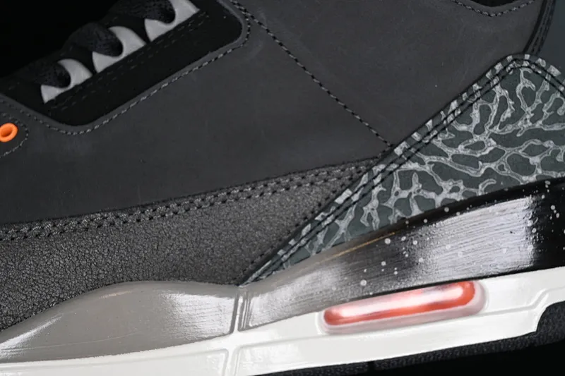 All categories Air Jordan Jordan series basketball shoes Air Jordan 3 Air Jordan 3 Retro "Fear" AJ3 Joe 3 fear dark gray CT8532-080